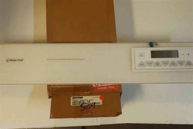 MAYTAG STOVE 4851S018-59 PANEL CONTROL NEW IN BOX MAYTAG STOVE 4851S018-59 PANEL CONTROL NEW IN BOX